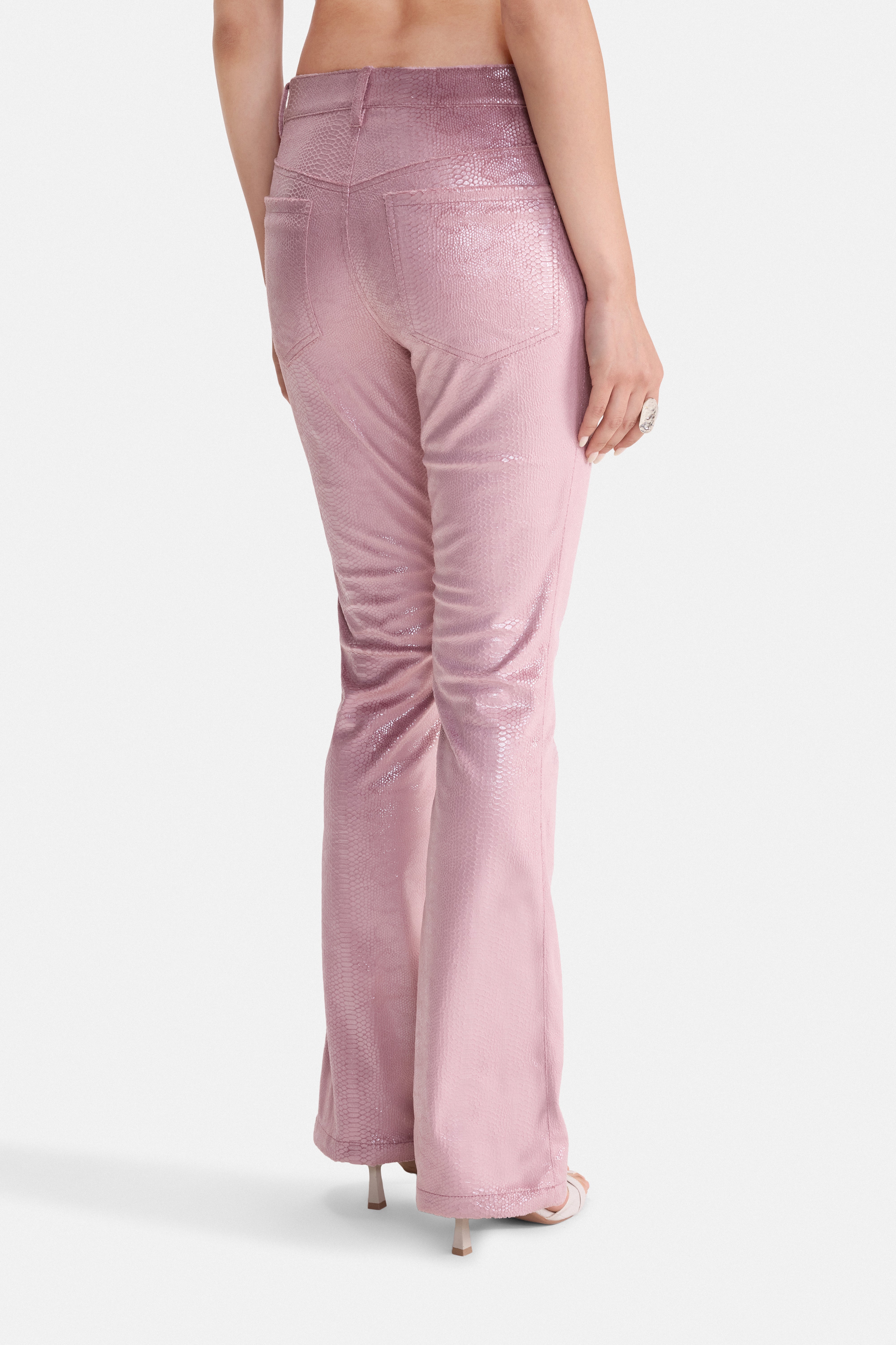 PINK VENOM – Leatherette Pants