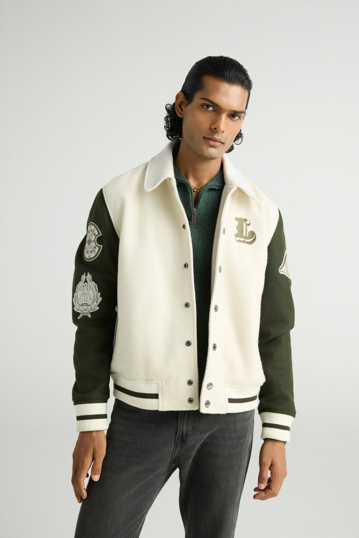 LOUVRE - Wool Varsity Jacket (Museum Edition)