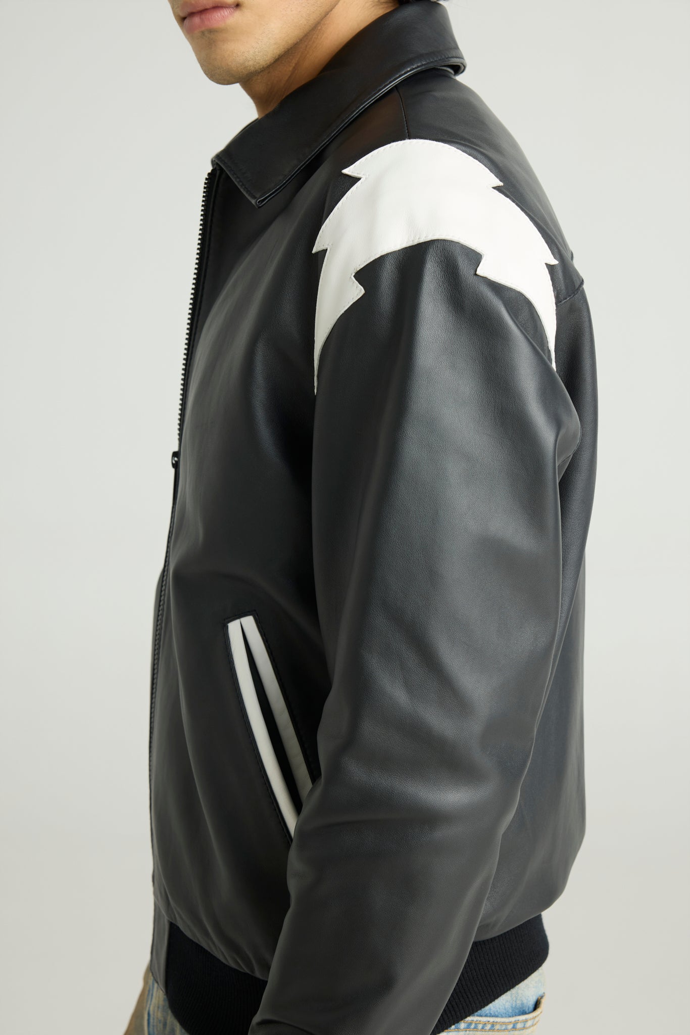 VOLTAGE — STRIKE LEATHER VARSITY