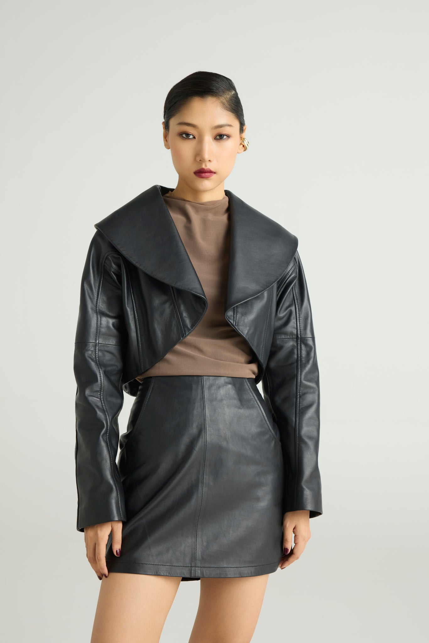 RAVEN - Statement Leather Jacket