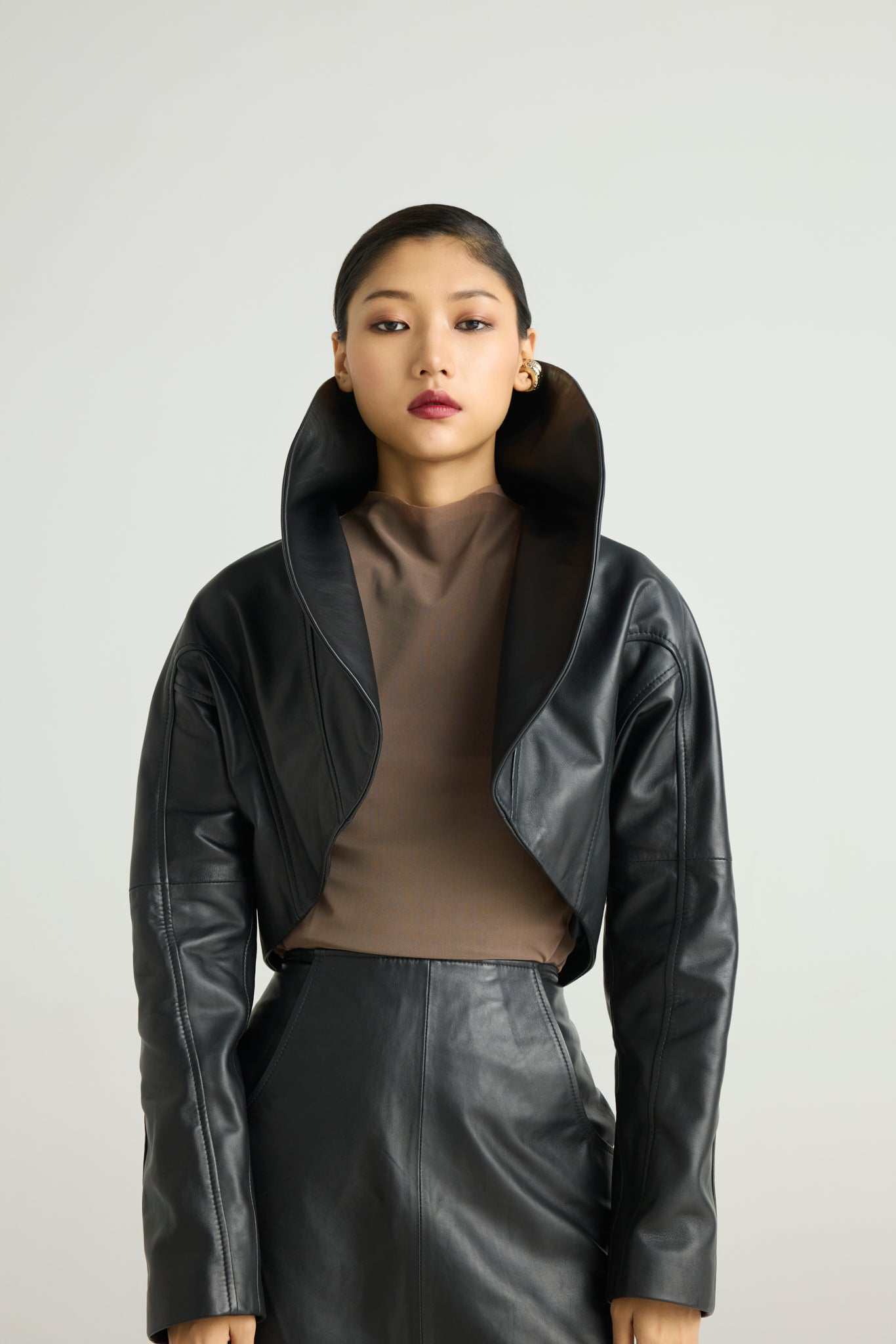 RAVEN - Statement Leather Jacket