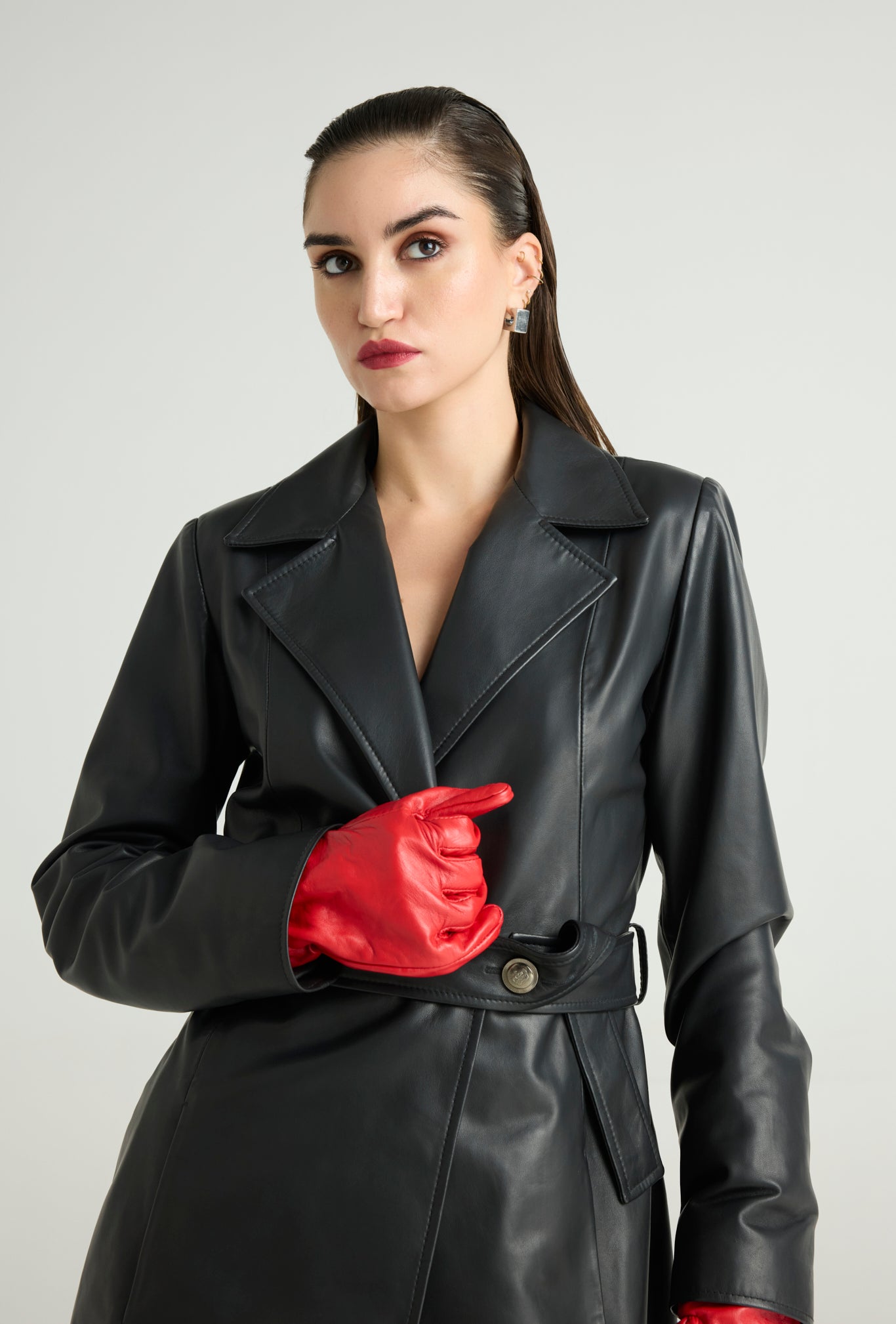 DOMINA — POWER LEATHER DRESS