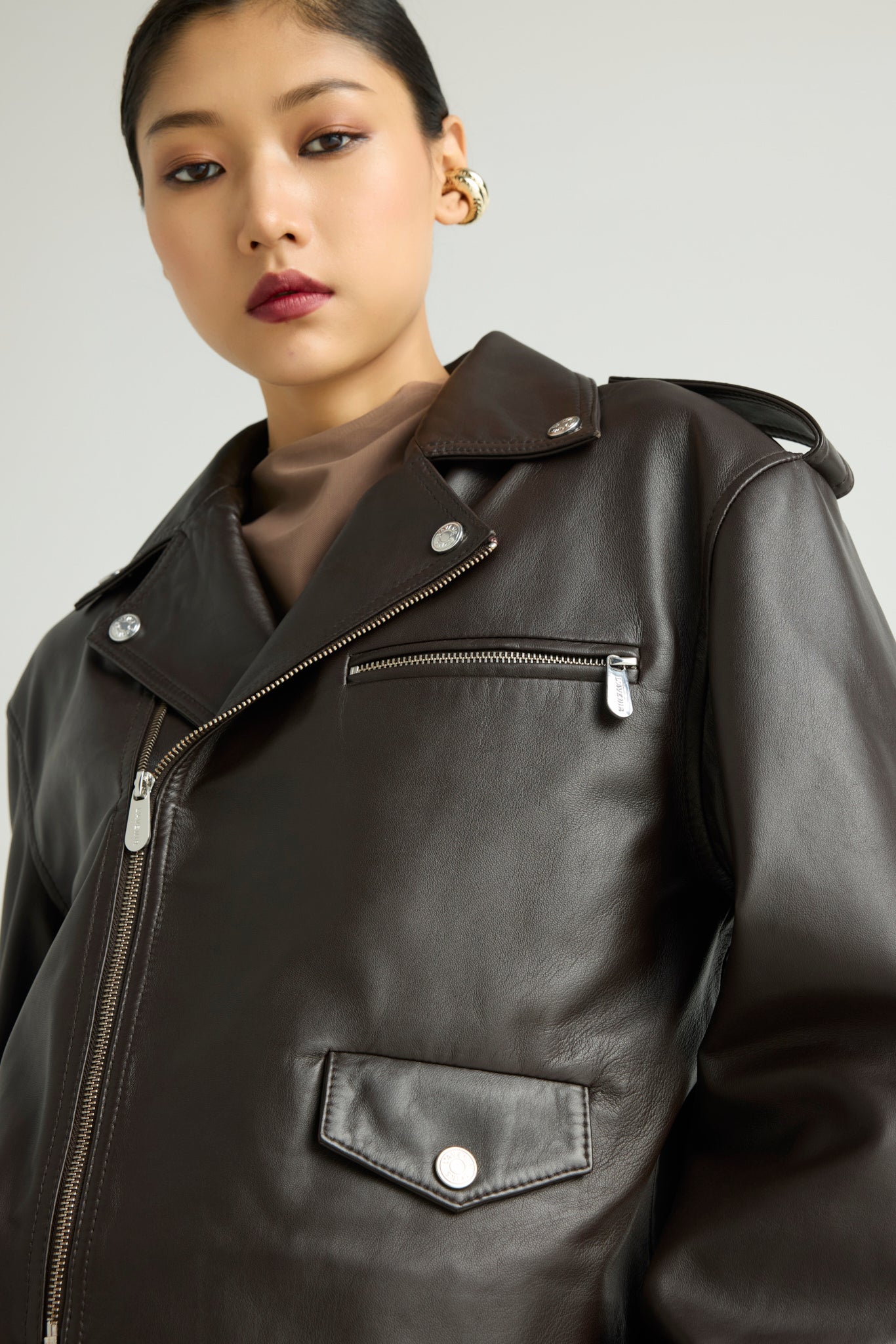 REBELLA BOXY MOTO JACKET