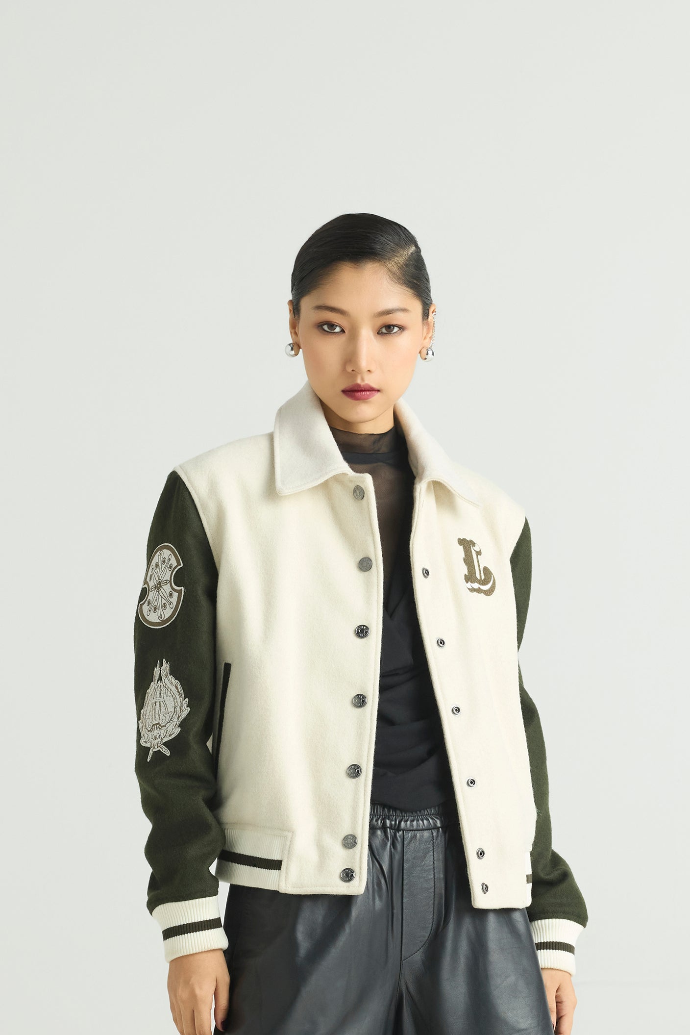 LOUVRE - Wool Varsity Jacket (Museum Edition)