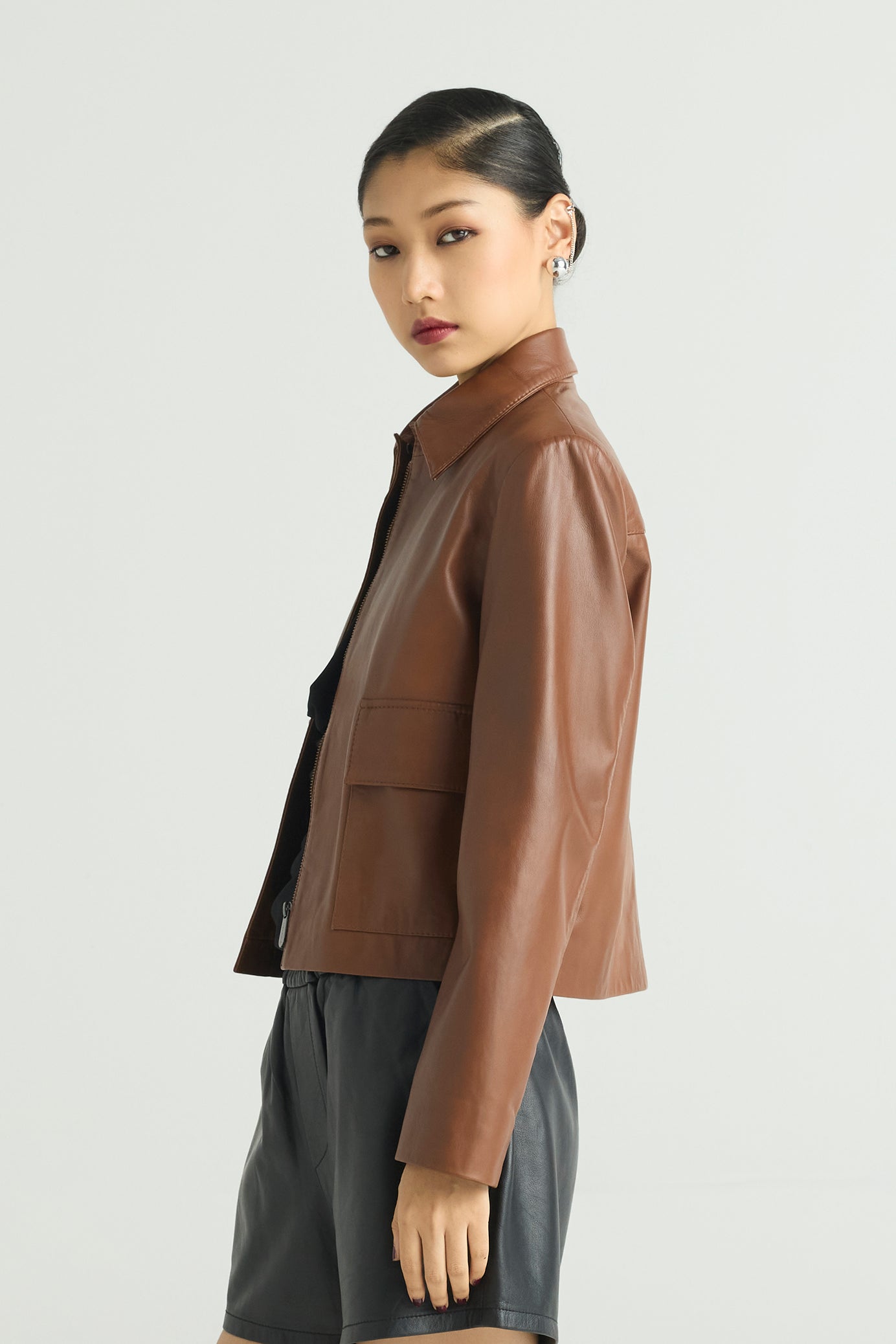 LINEA - CROPPED BLAZER JACKET