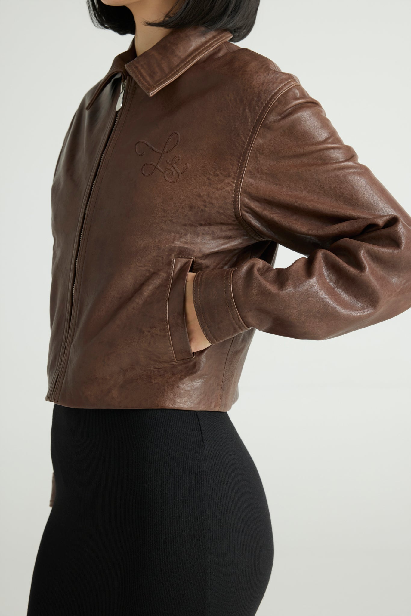 VIGOR- Power Leather Jacket
