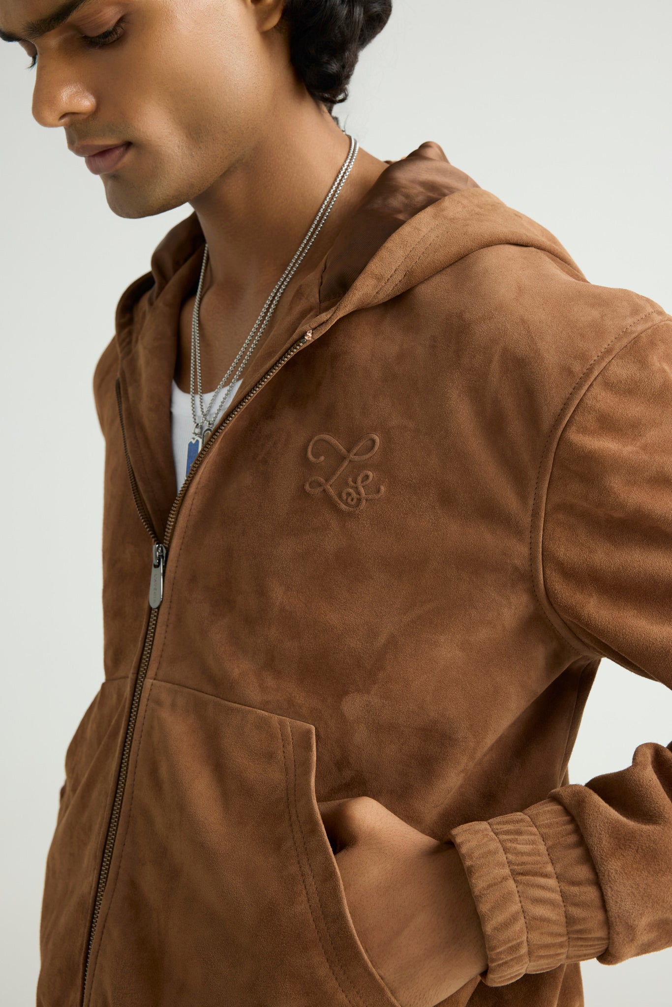 COMMAND — Suede Power Hoodie