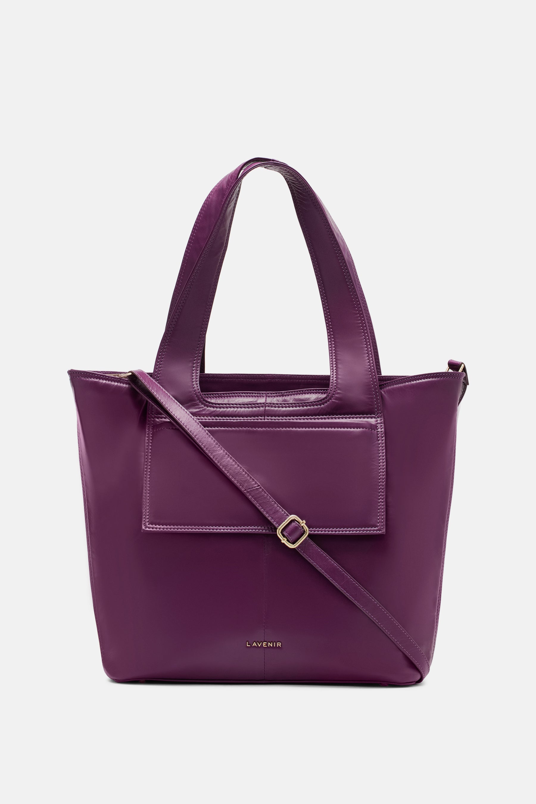 Barbara - Travel Tote Bag -Plum