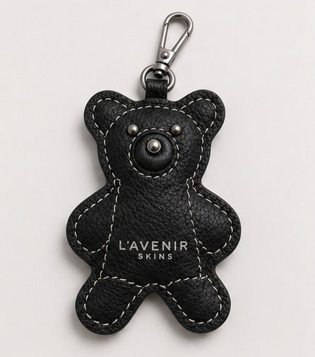 Leather Charm - Teddy