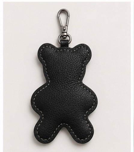 Leather Charm - Teddy