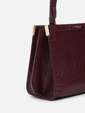 PHILIPPA HANDBAG - WINE