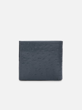 Men's Bifold Wallet - Grey & Brown
