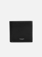 Men's Bifold Wallet - All Black With White Stitching