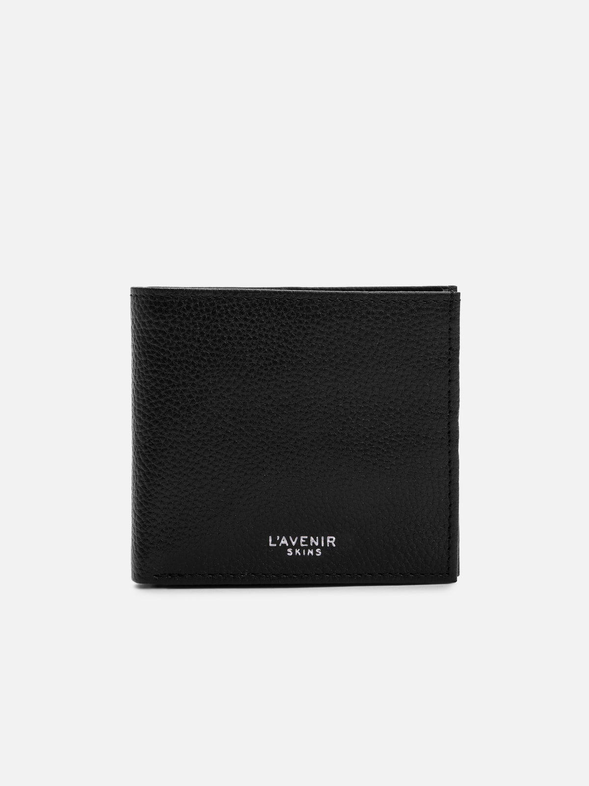 Men's Bifold Wallet - Black and Wine