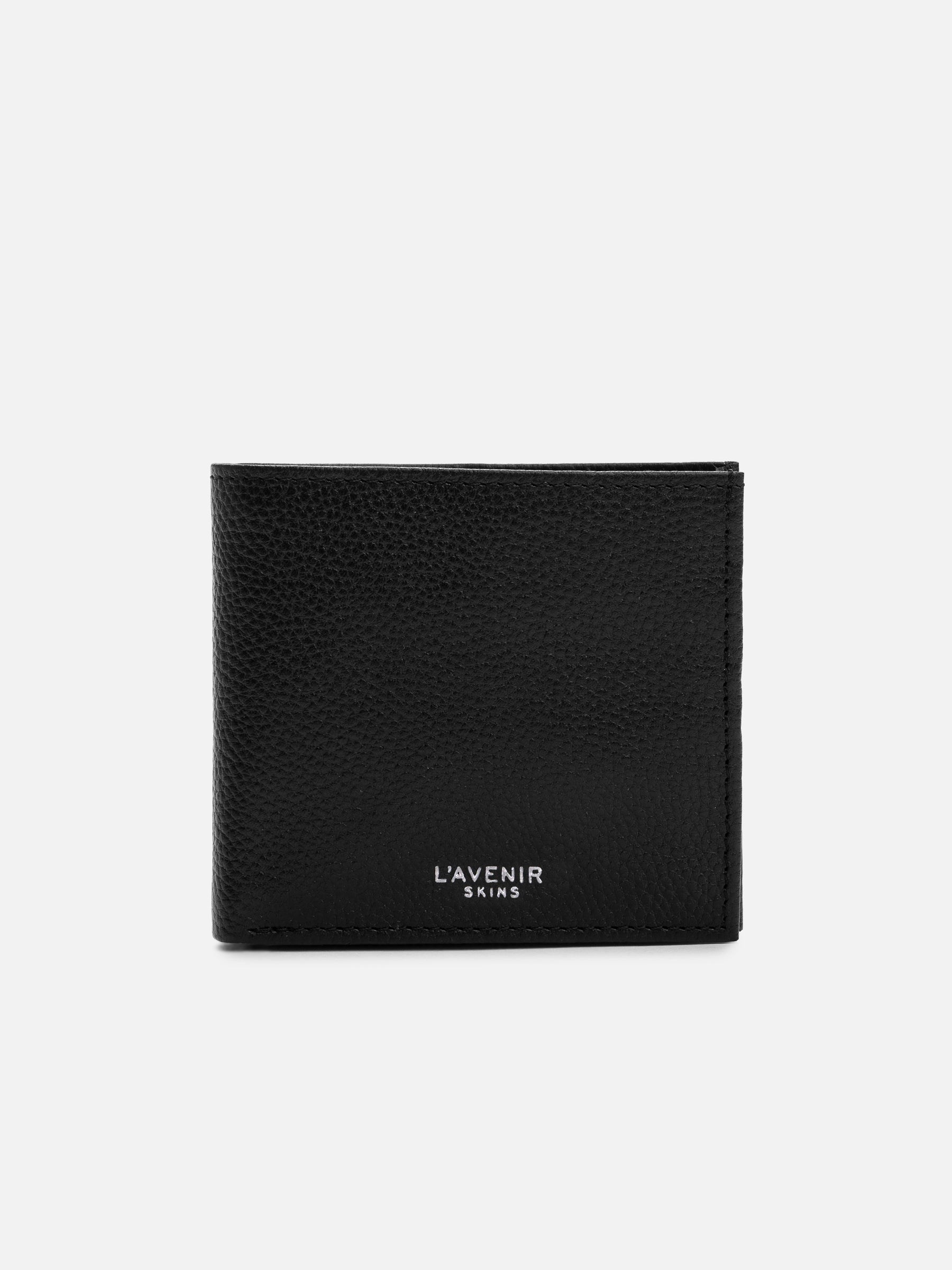 Men's Bifold Wallet - Black and Wine