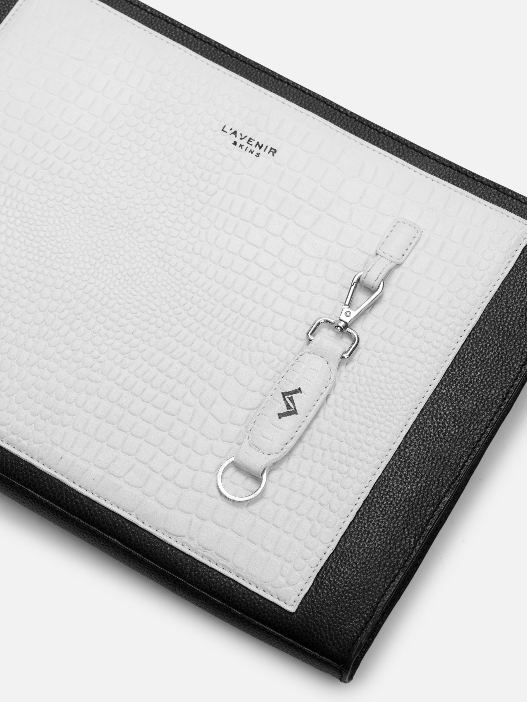 Unisex Esmé Laptop Sleeve - White & Black
