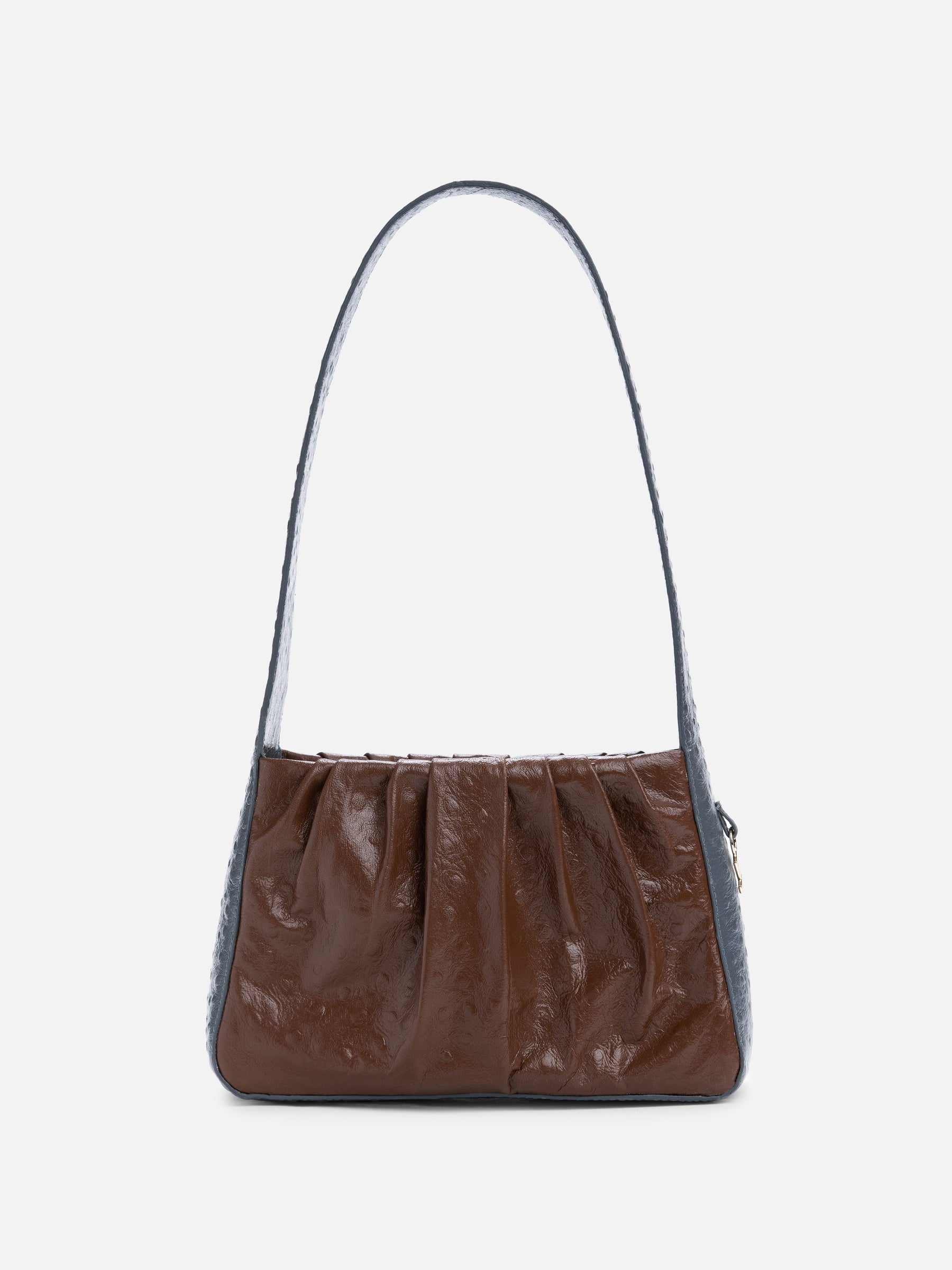 Bagatelle Shoulder Bag - Grey & Brown
