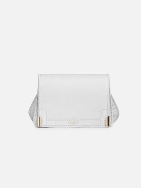 THE CHAIN DETAILED RENEE BELT BAG - WHITE