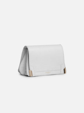 THE CHAIN DETAILED RENEE BELT BAG - WHITE