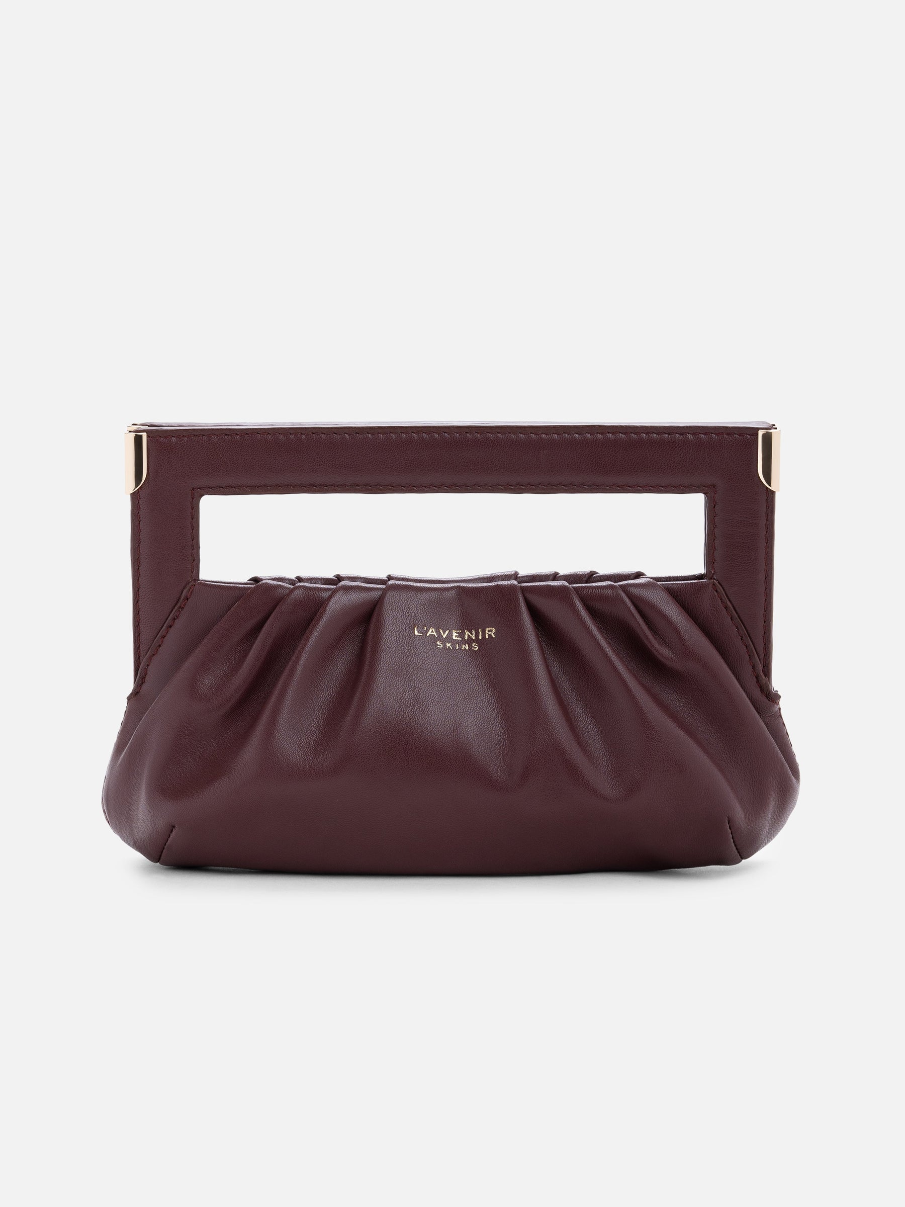 Doucette Clutch Bag - Wine