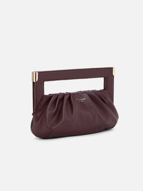 Doucette Clutch Bag - Wine