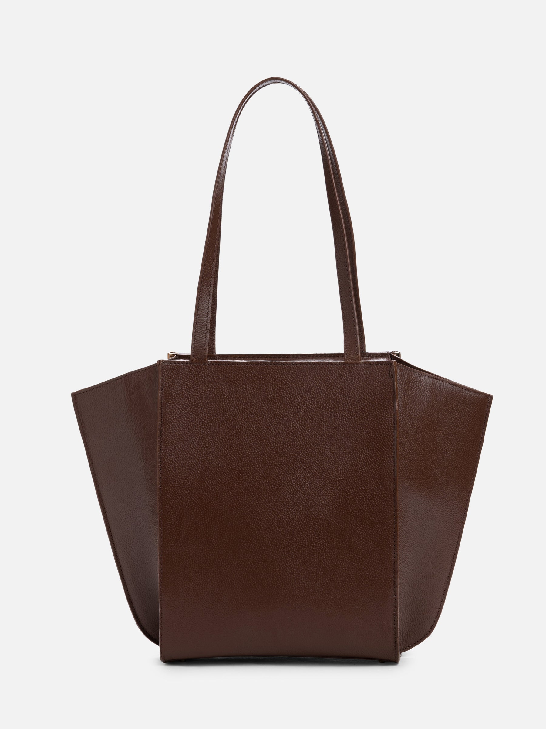 TOTE BALLERINA BAG - BROWN