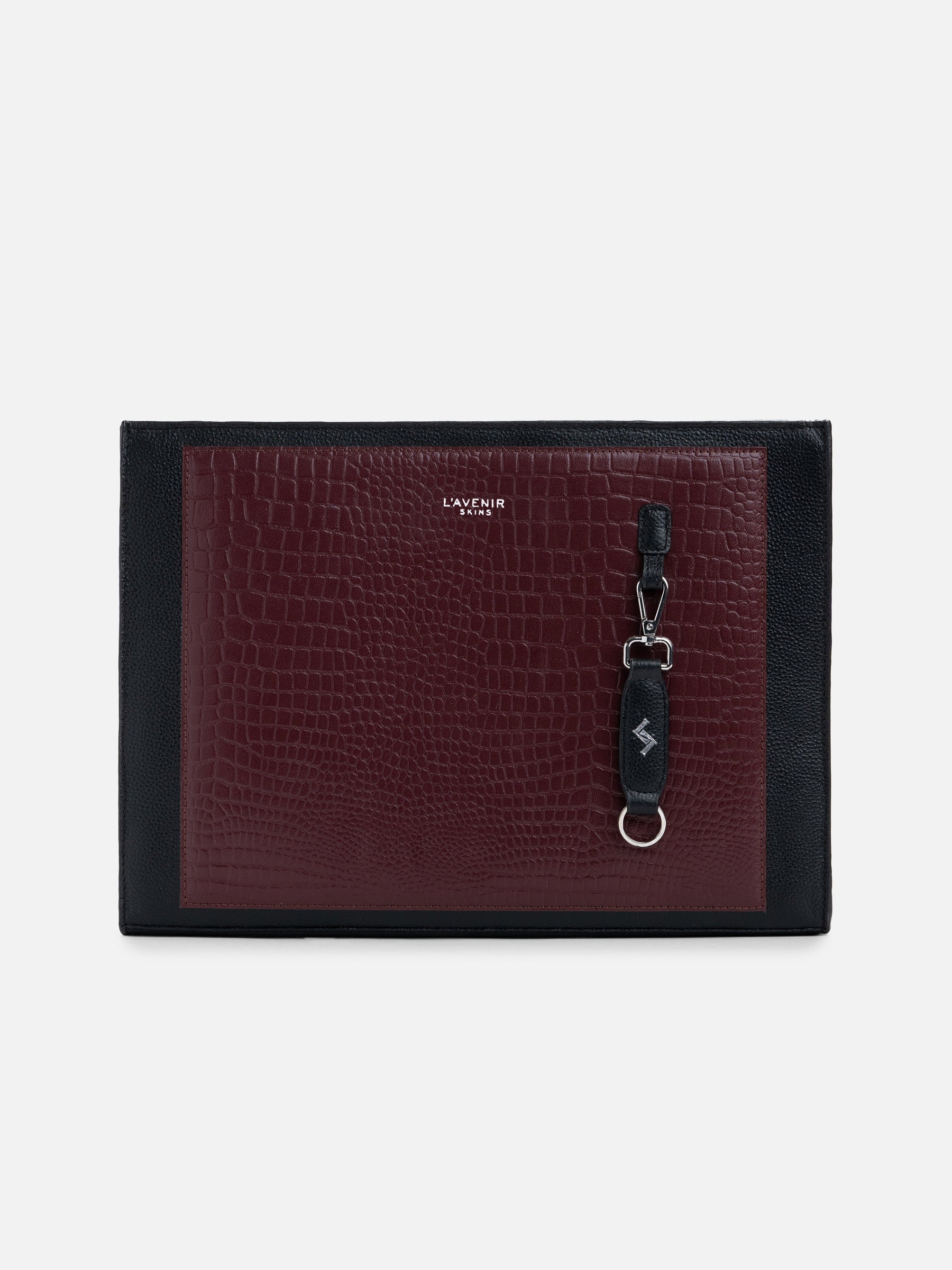 Unisex Esmé Laptop Sleeve - Wine & Black