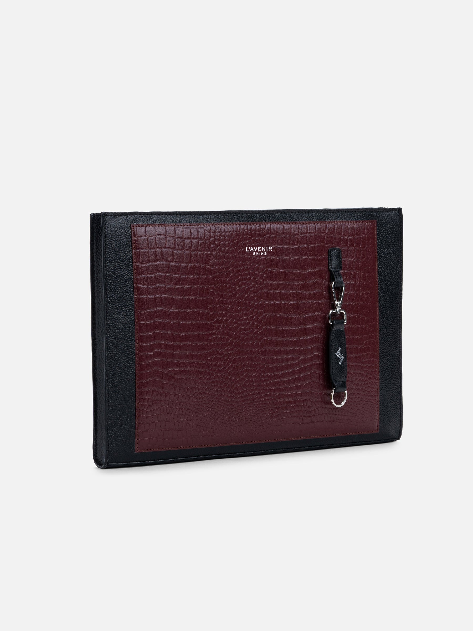 Unisex Esmé Laptop Sleeve - Wine & Black