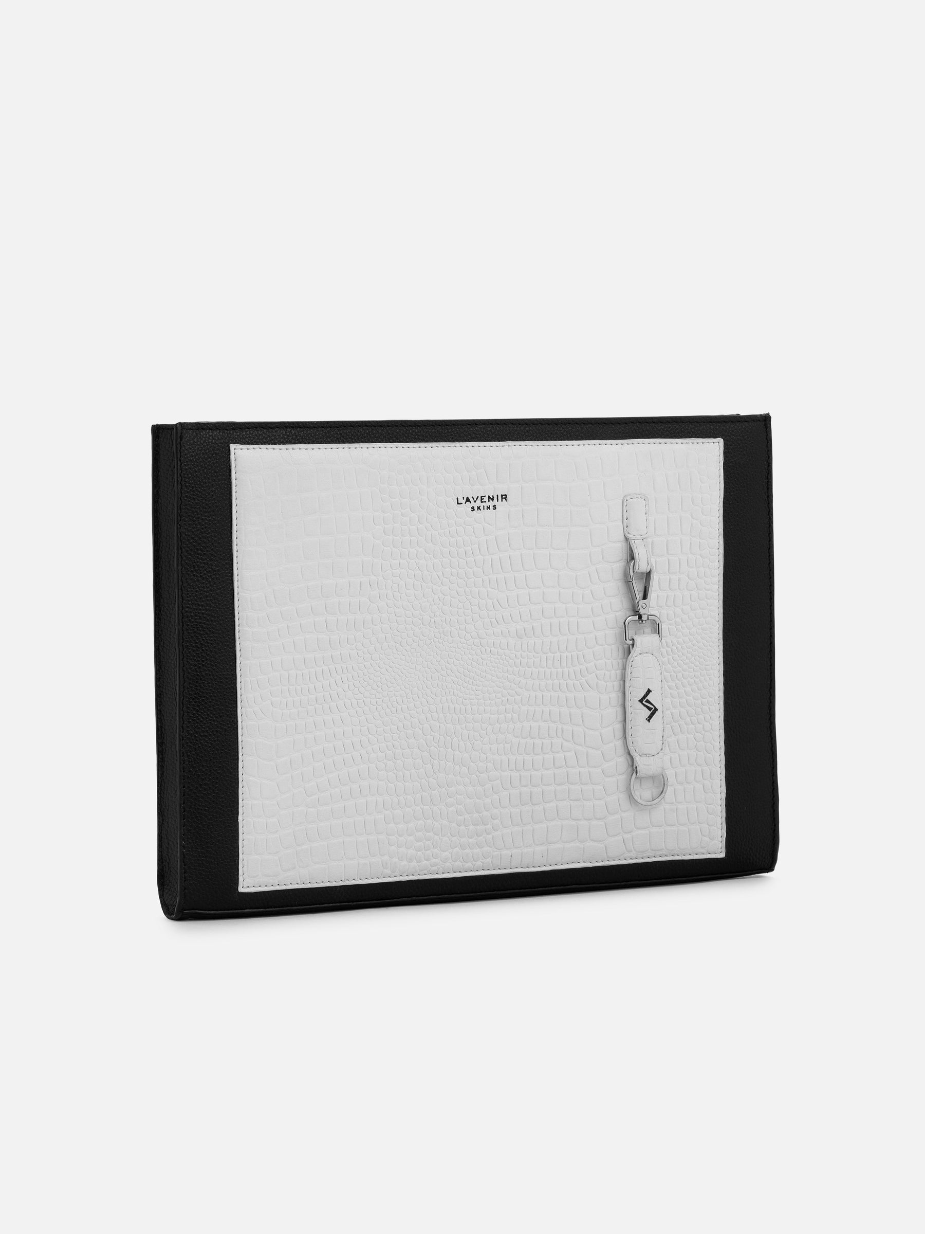 Unisex Esmé Laptop Sleeve - White & Black