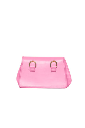 THE CHAIN DETAILED RENEE BELT BAG - FLAMINGO