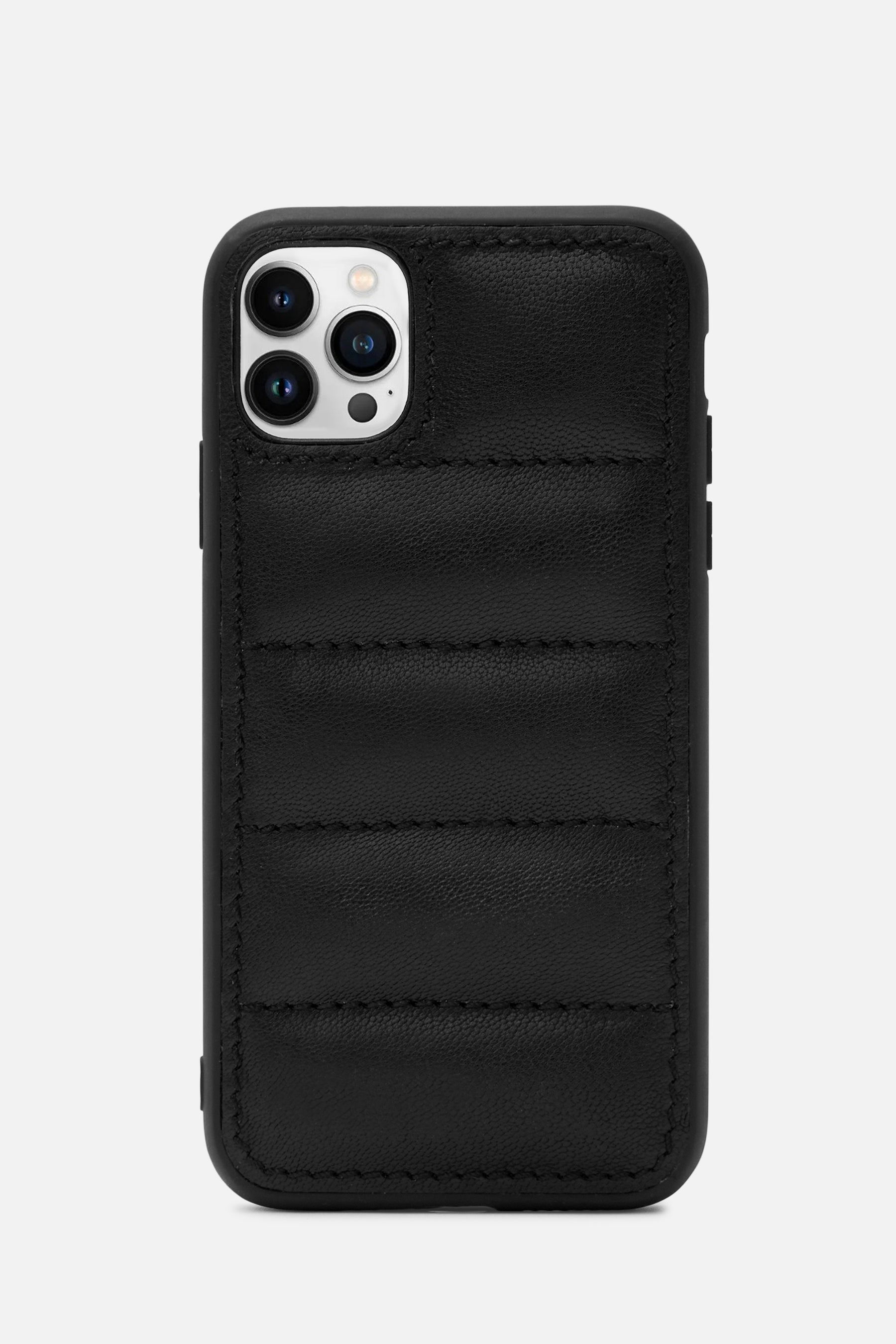 Black Puffy iPhone Case