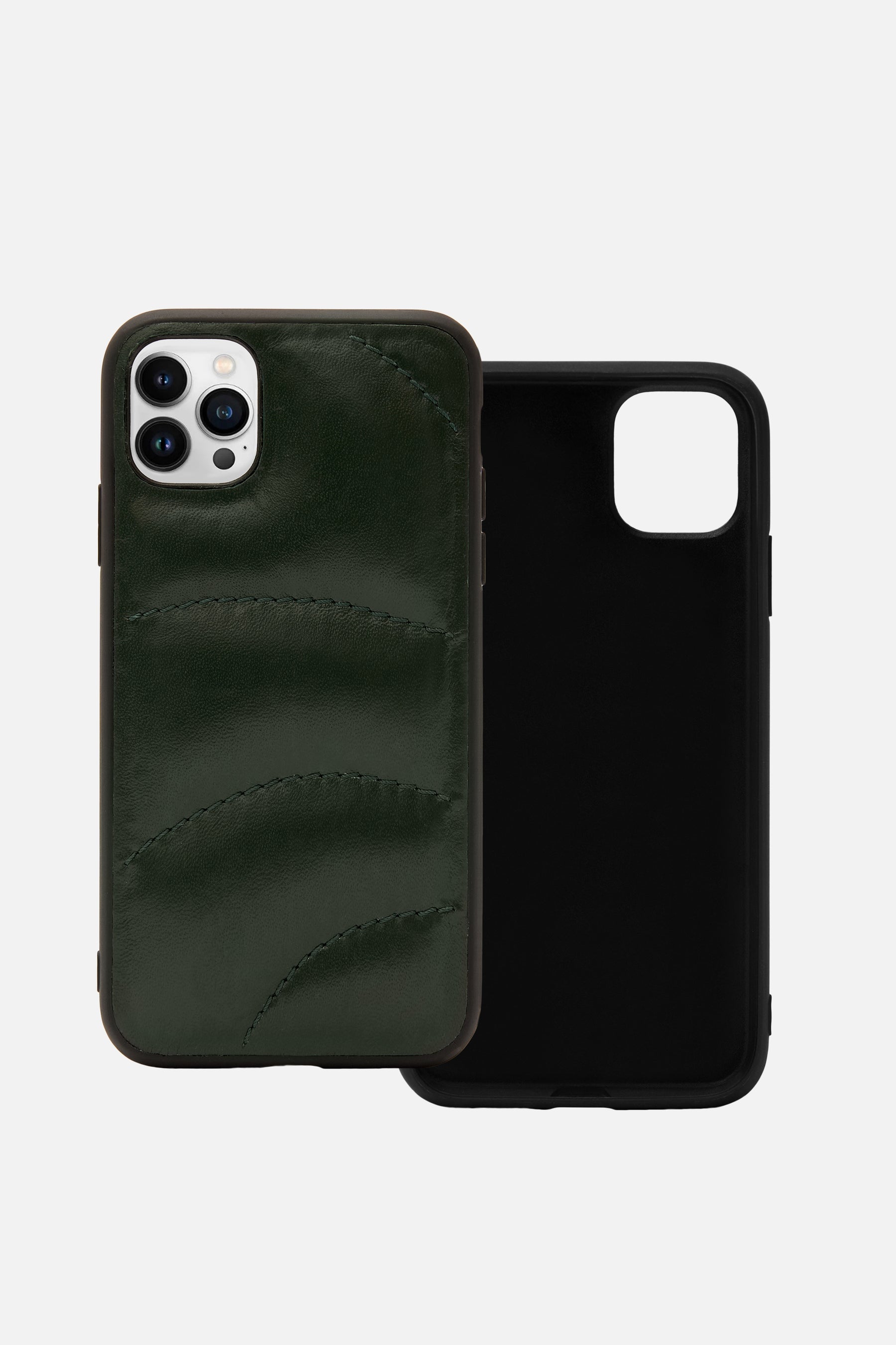 Black Puffy iPhone Case