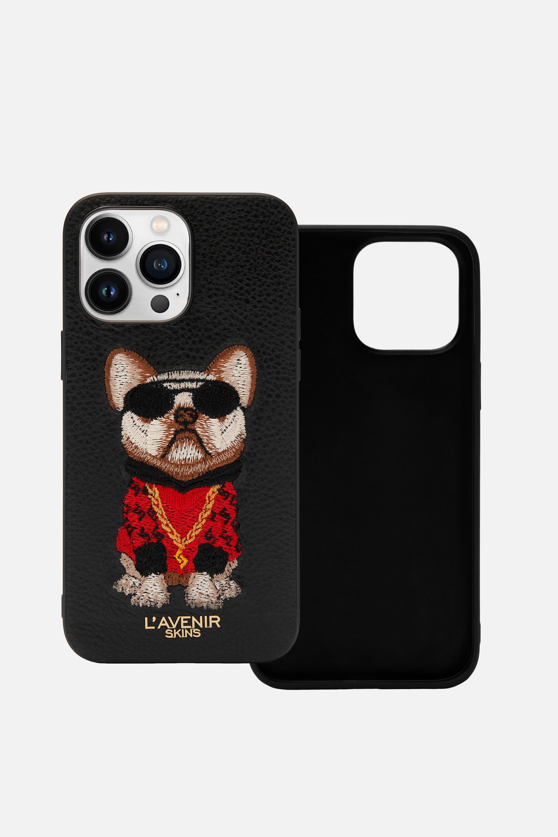 black louis vuitton iphone case