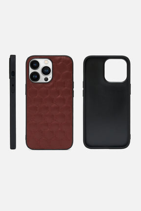 iPhone  Case - Honeycomb Quilting - Rosewood