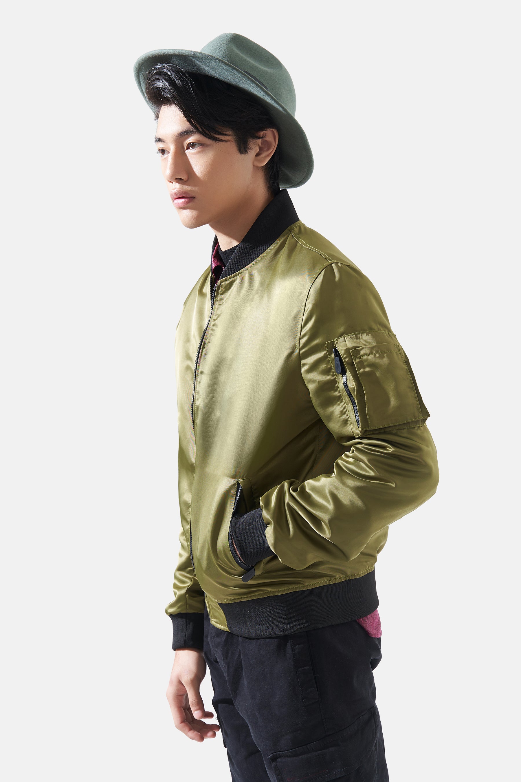 Obi - Nylon Bomber Jacket