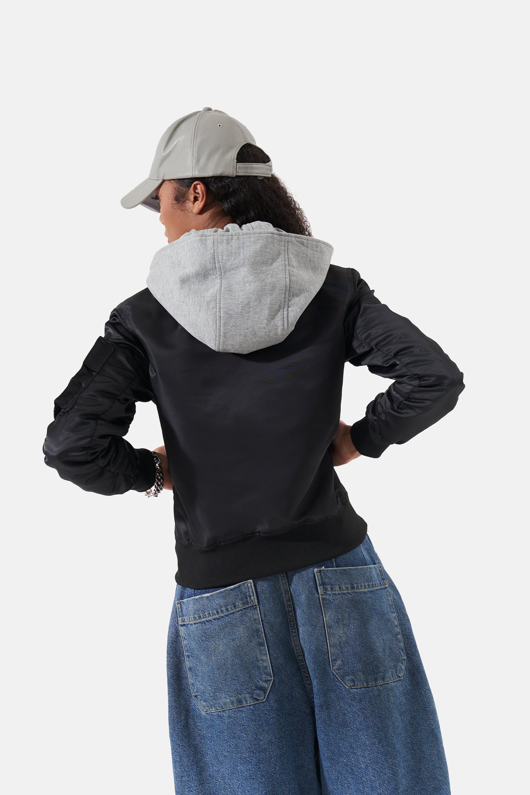 Enzo - Nylon Jacket With Detachable Hood