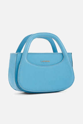 L'avenir - Moon Sling With Additional Pearl handle - Malibu Blue