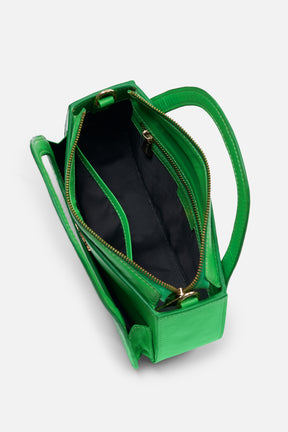 L'avenir - Moon Sling With Additional Pearl handle - Lawn Green