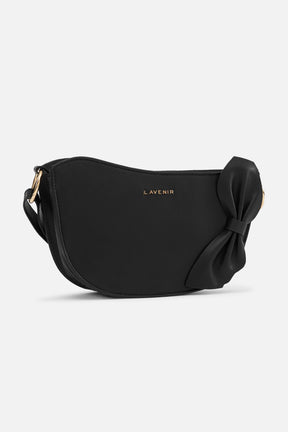 Raessa - Bow Bag - Black