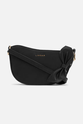 Raessa - Bow Bag - Black