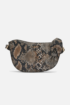 Raessa - Bow Bag - Python Print