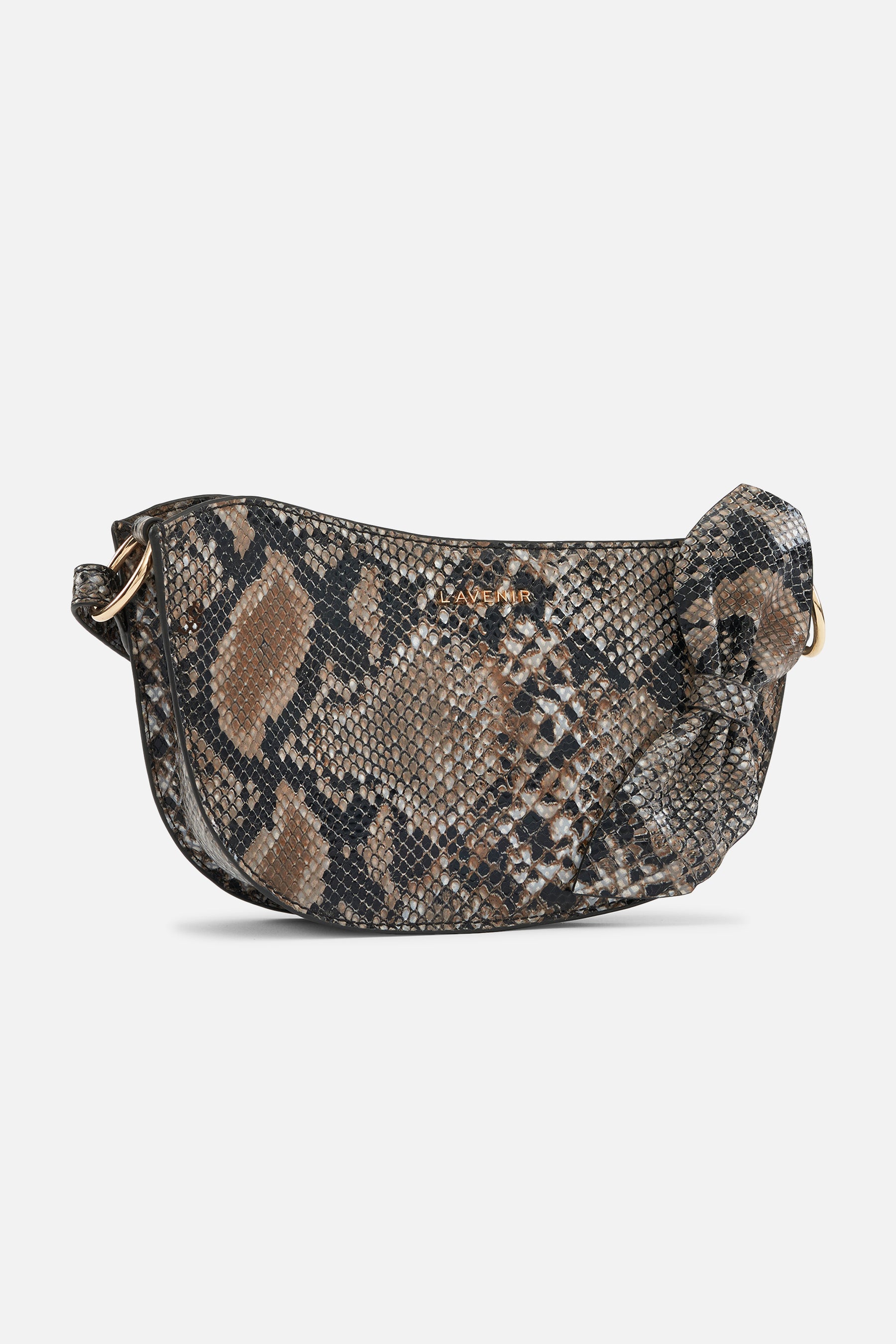 Raessa - Bow Bag - Python Print