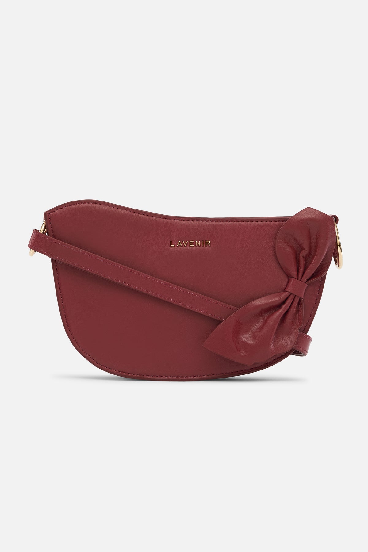 Raessa - Bow Bag - Rosewood