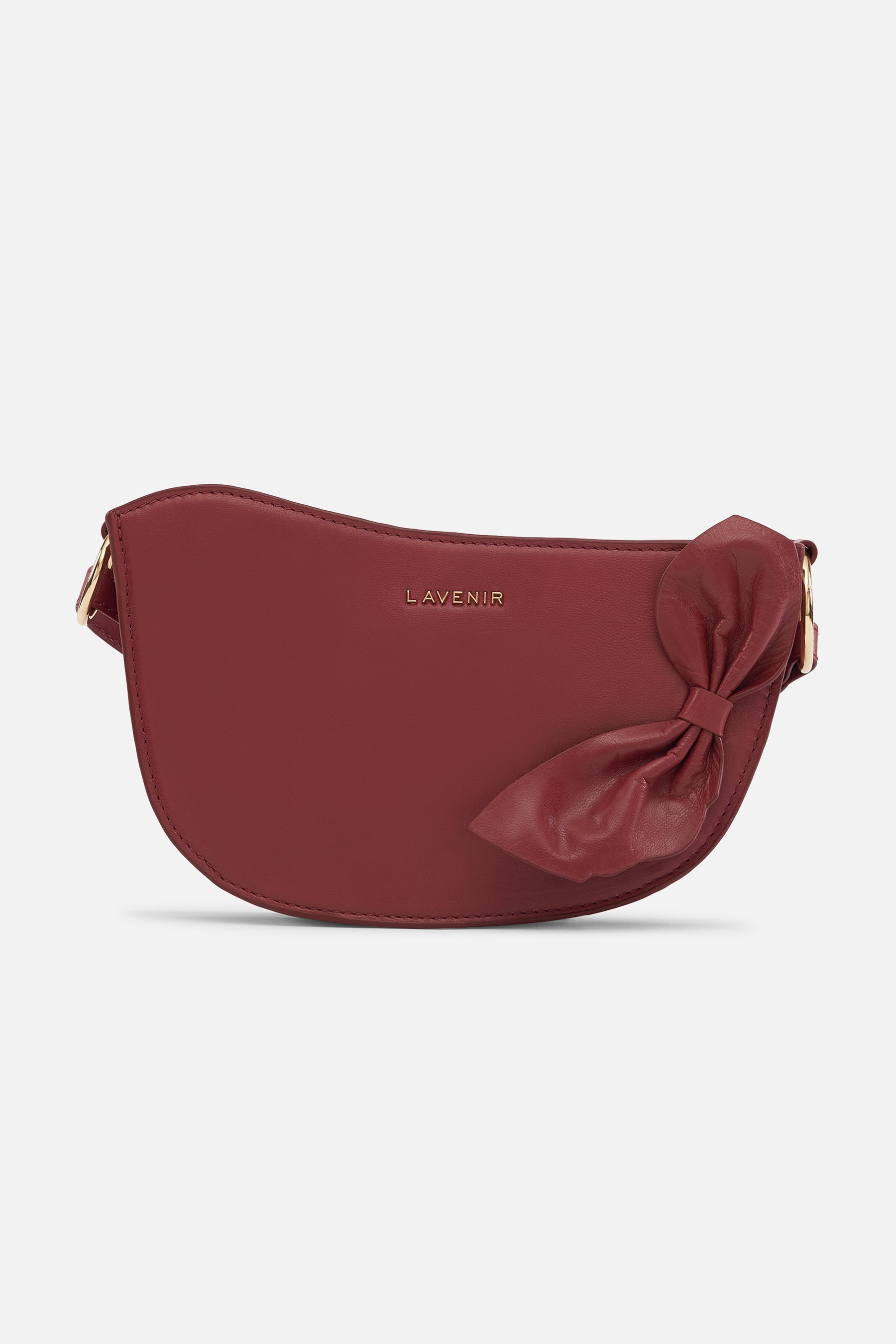 Raessa - Bow Bag - Rosewood