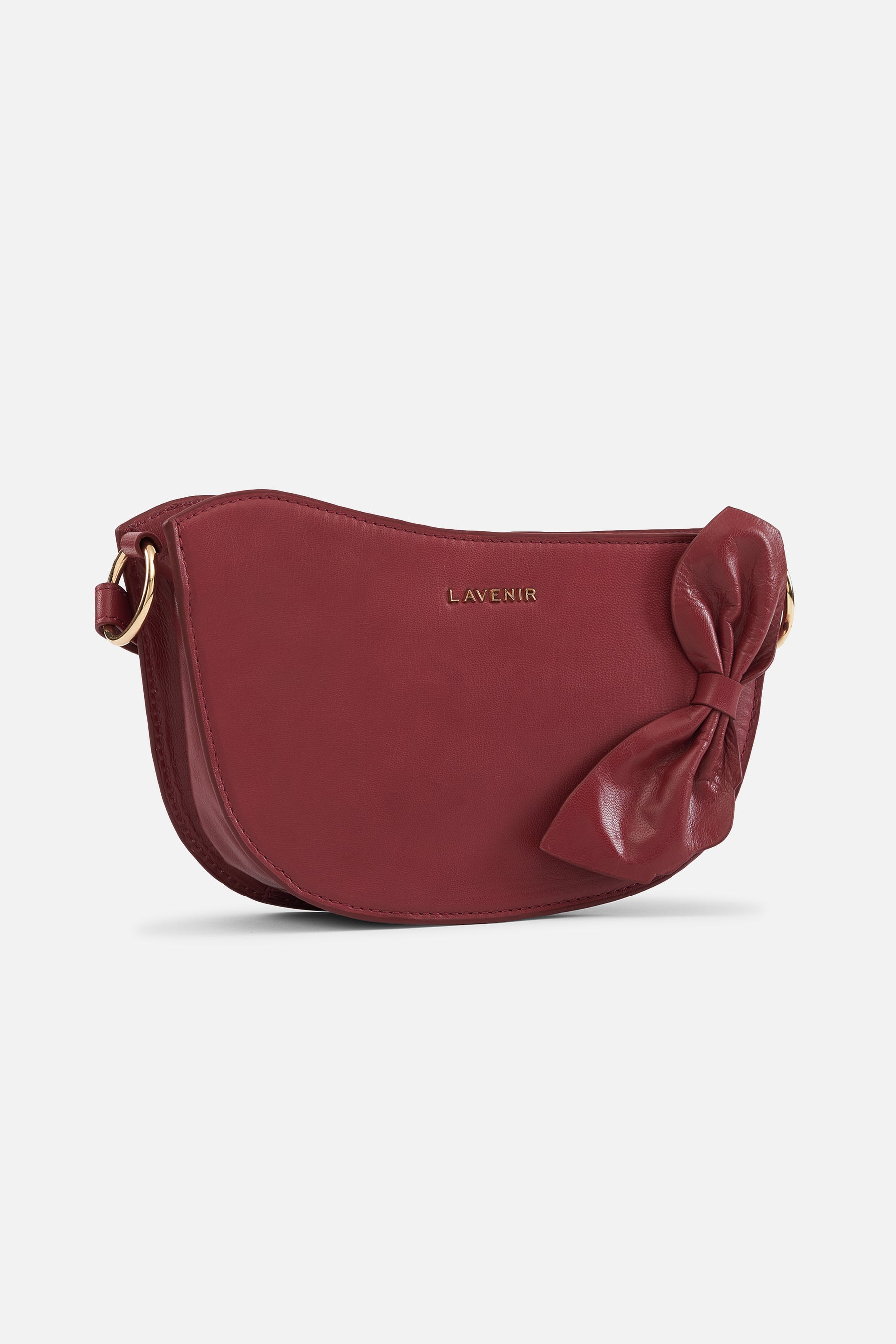 Raessa - Bow Bag - Rosewood