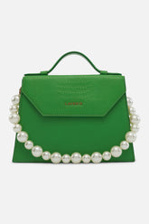 Miami - Pearl Handle Bag - Lawn Green