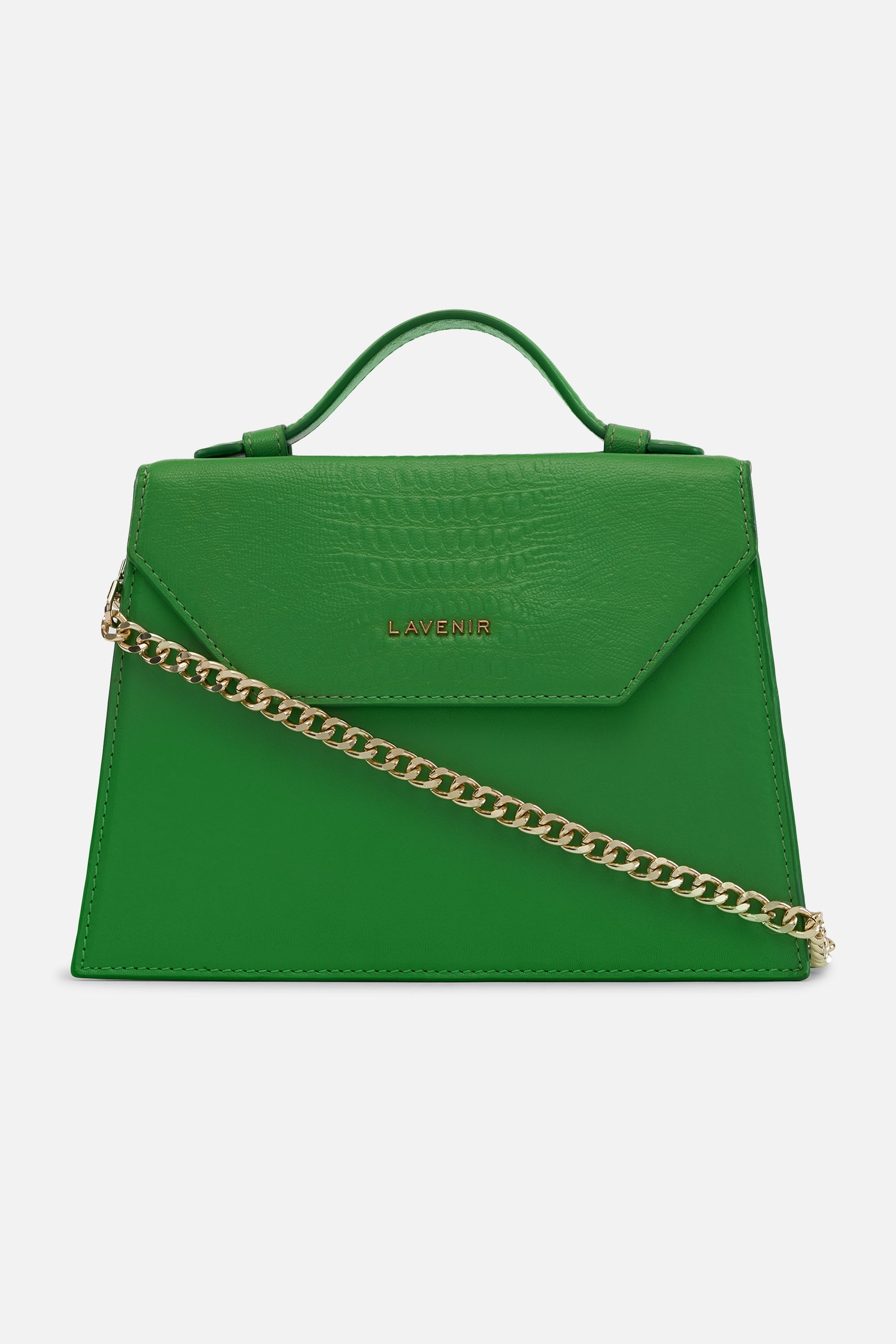 Miami - Pearl Handle Bag - Lawn Green