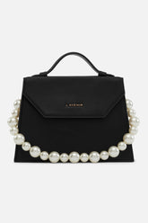 Miami - Pearl Handle Bag - Black