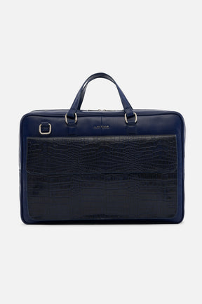 Bronco - Leather Laptop Bag - Ocean Caven