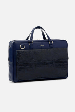 Bronco - Leather Laptop Bag - Ocean Caven